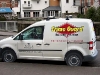 Crime Guard van - side