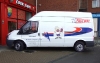 Fastway Couriers van side