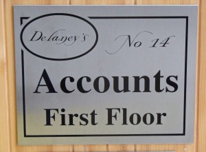 Brushed stainless steel with stick-on graphics