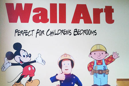 Wall art - perfect for childrens bedrooms