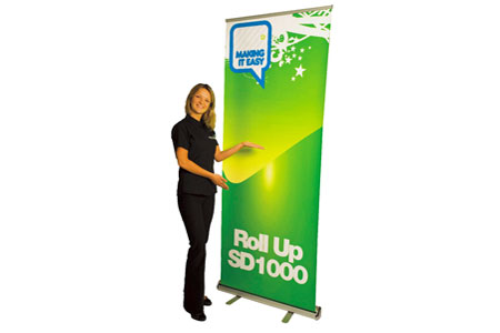 SD1000 Roll Up Banner